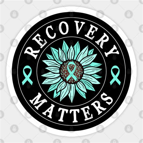 addiction recovery awareness ribbon.